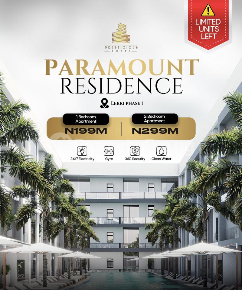 3 bedroom Flat / Apartment for sale  Lekki Phase 1 Lekki Lagos