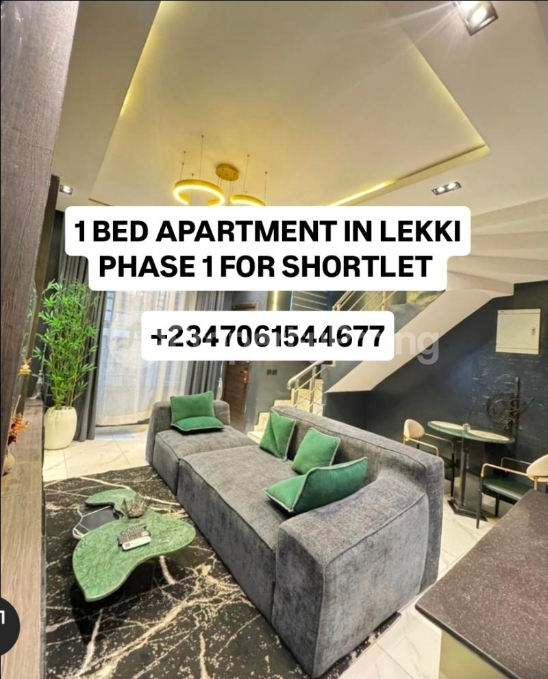 1 bedroom House for shortlet Lekki Phase 1 Lekki Phase 1 Lekki Lagos