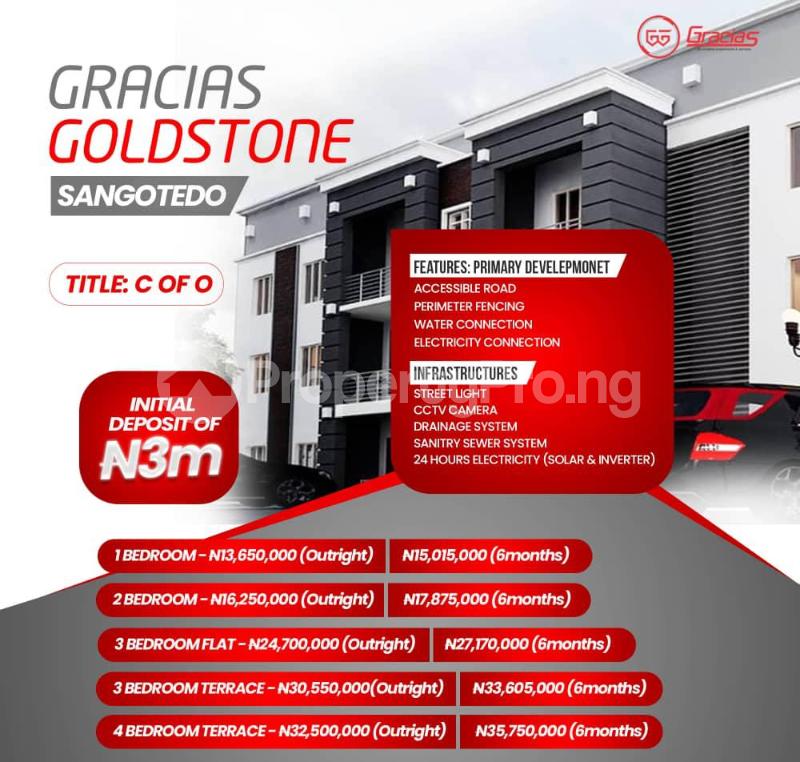 1 bedroom House for sale Monastery road Sangotedo Lagos