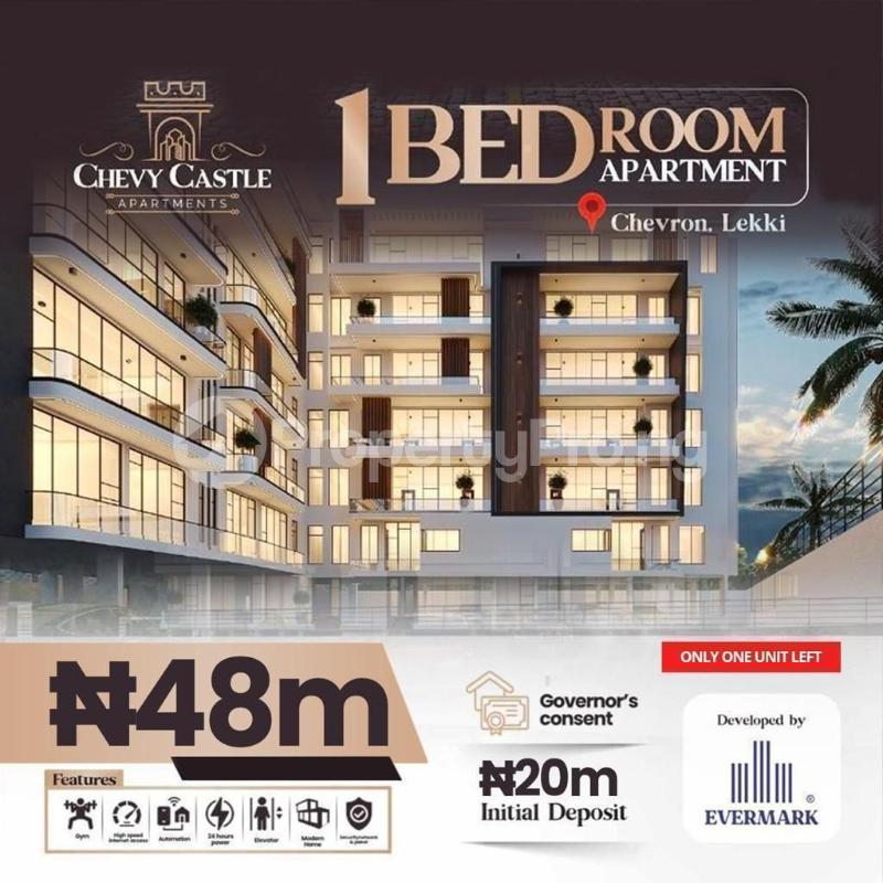 1 bedroom Flat / Apartment for sale Chevy Castle Apartment chevron Lekki Lagos