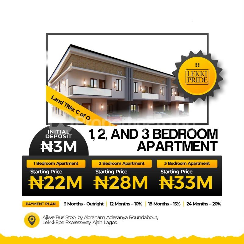 1 bedroom Flat / Apartment for sale Abraham adesanya estate Ajah Lagos