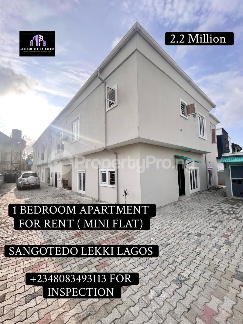 1 bedroom Flat / Apartment for rent Sangotedo Ajah Lagos