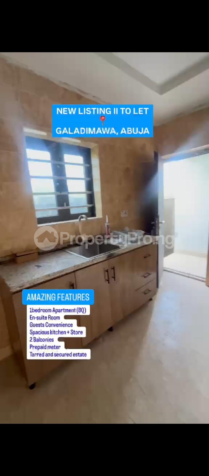 1 bedroom Flat / Apartment for rent Sunnyvale Dakwo Abuja