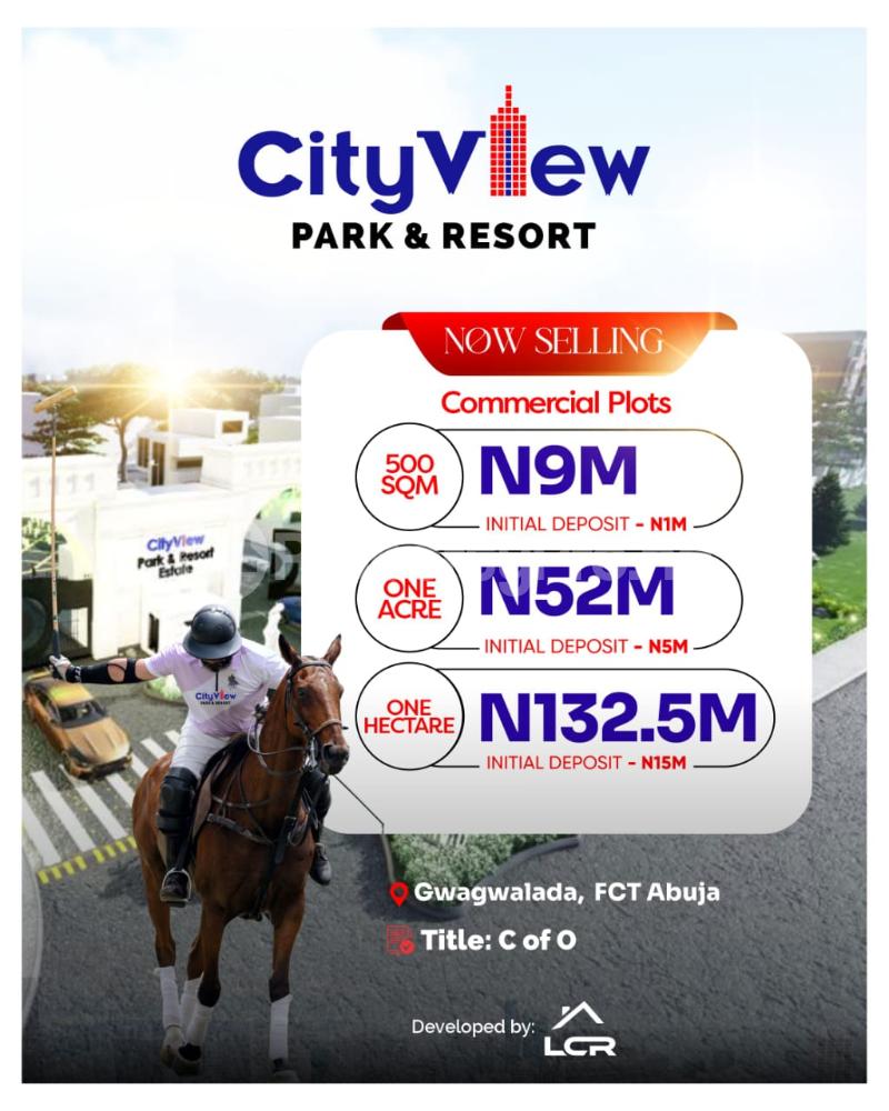 Land for sale City View Park, Gwagwalada Abuja