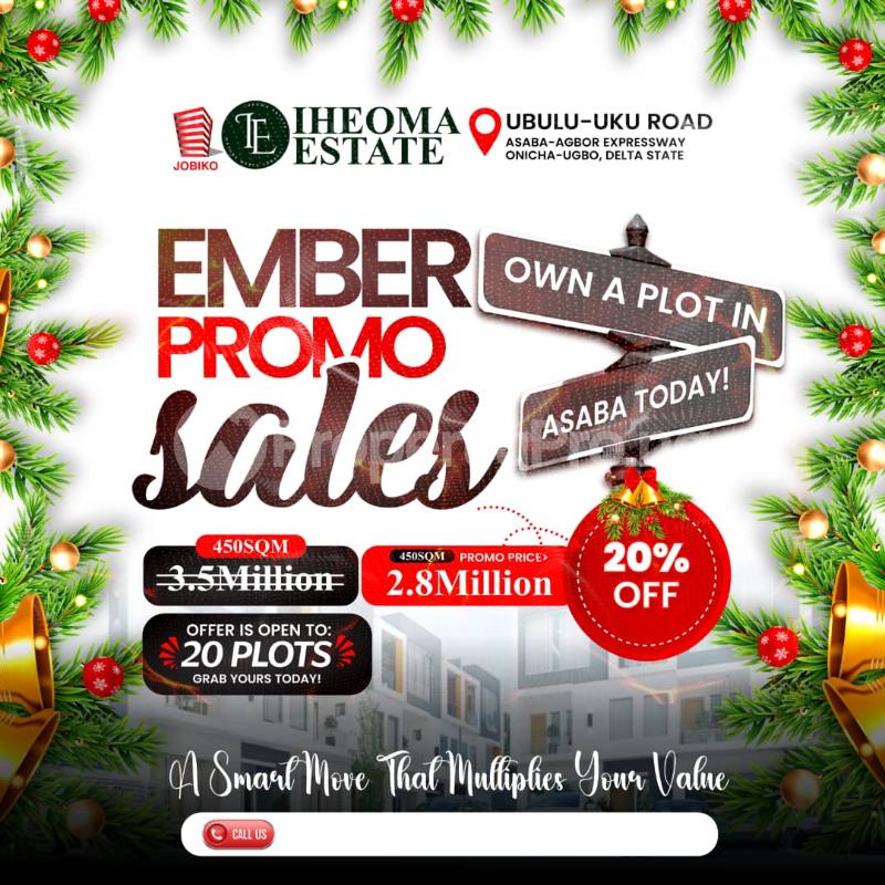 Land for sale Asaba Delta - 3