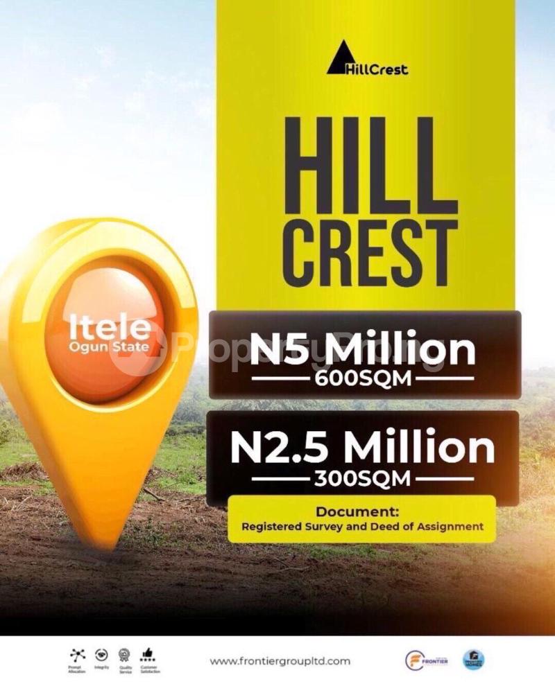Land for sale Osuke Village, Via Iyana Iyesi Ota. Ado Odo/Ota Ogun