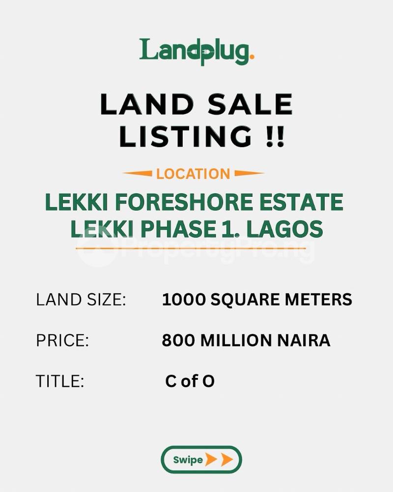 Land for sale Lekki Phase 1 Lekki Lagos - 0