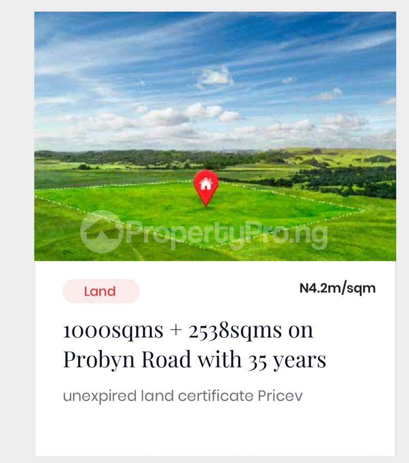 Land for sale Probyn Road Ikoyi Old Ikoyi Ikoyi Lagos