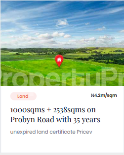 Land for sale Probyn Street Old Ikoyi Old Ikoyi Ikoyi Lagos