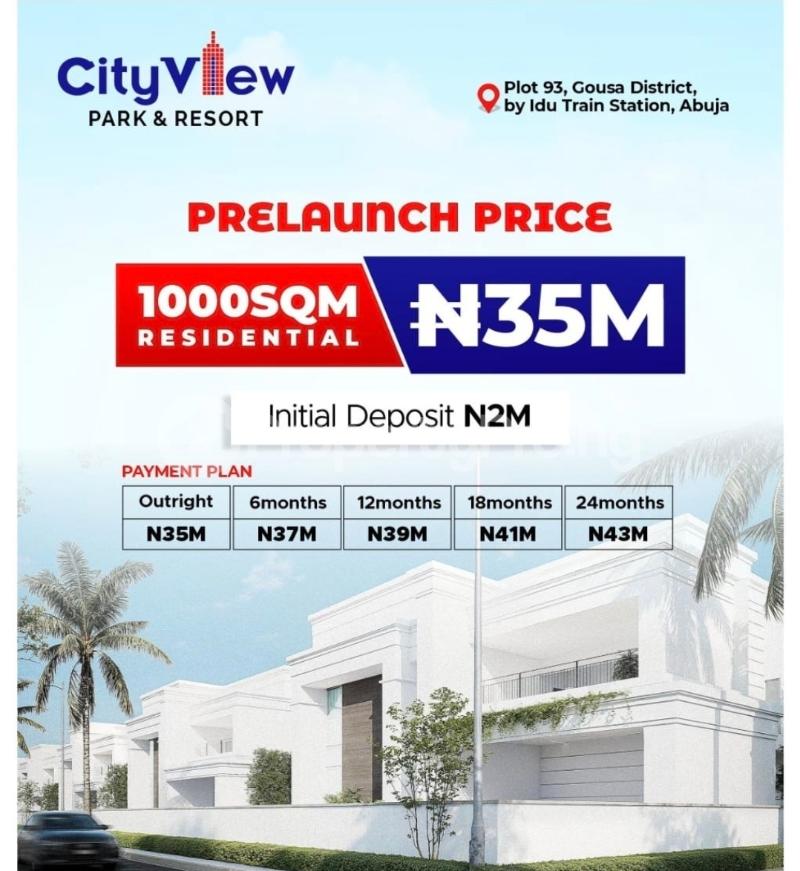 Land for sale City View Park And Resort Gousa Abuja Idu Abuja