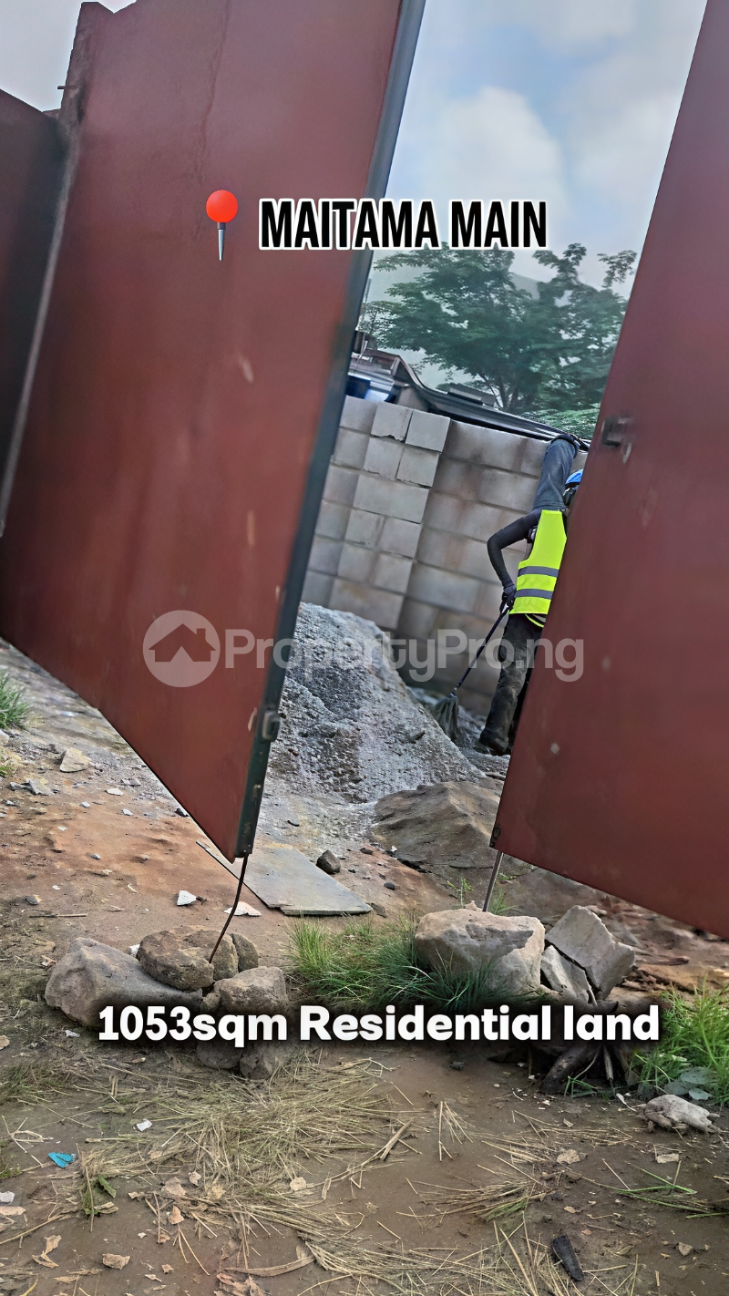 Land for sale Usuma Close Maitama Abuja
