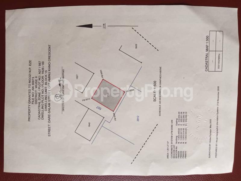 Land for sale Opposite Noun Wuse 2 Abuja