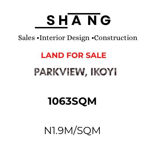 Land for sale Parkview Estate Ikoyi Lagos