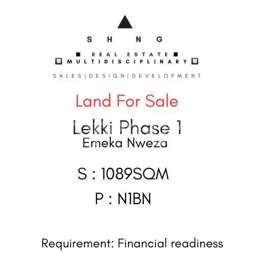 Land for sale Lekki Phase 1 Lekki Lagos