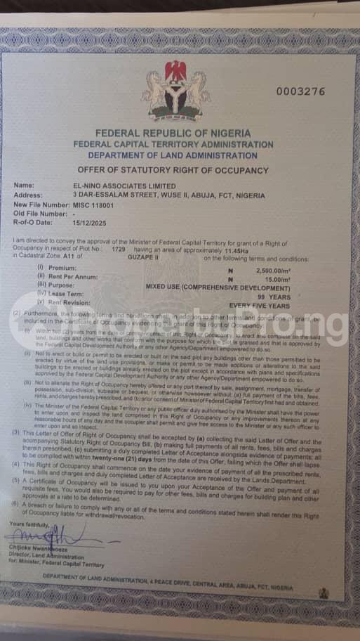 Land for sale Guzape 2 Abuja Guzape Abuja