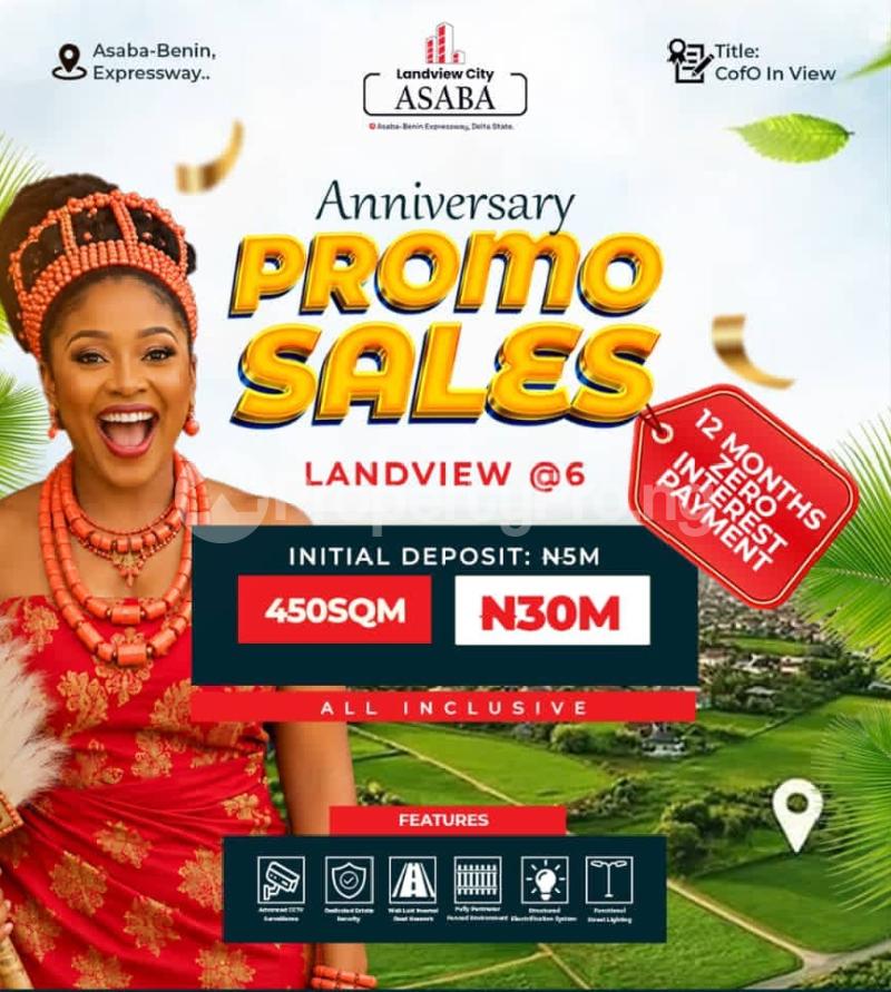 Land for sale Asaba Delta
