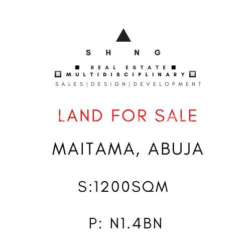 Land for sale Maitama Abuja