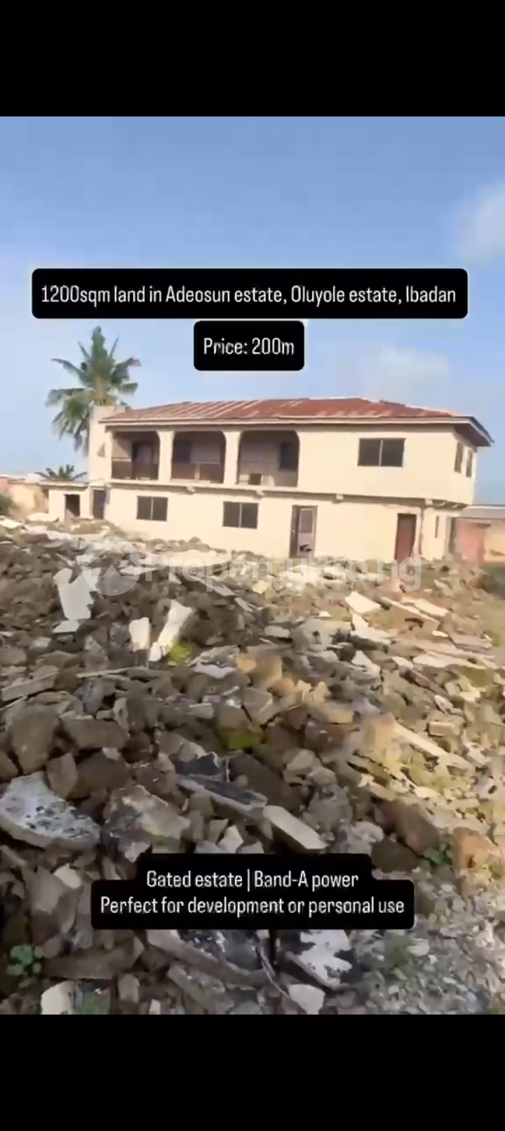 Land for sale Adeosun Oluyole Oluyole Estate Ibadan Oyo
