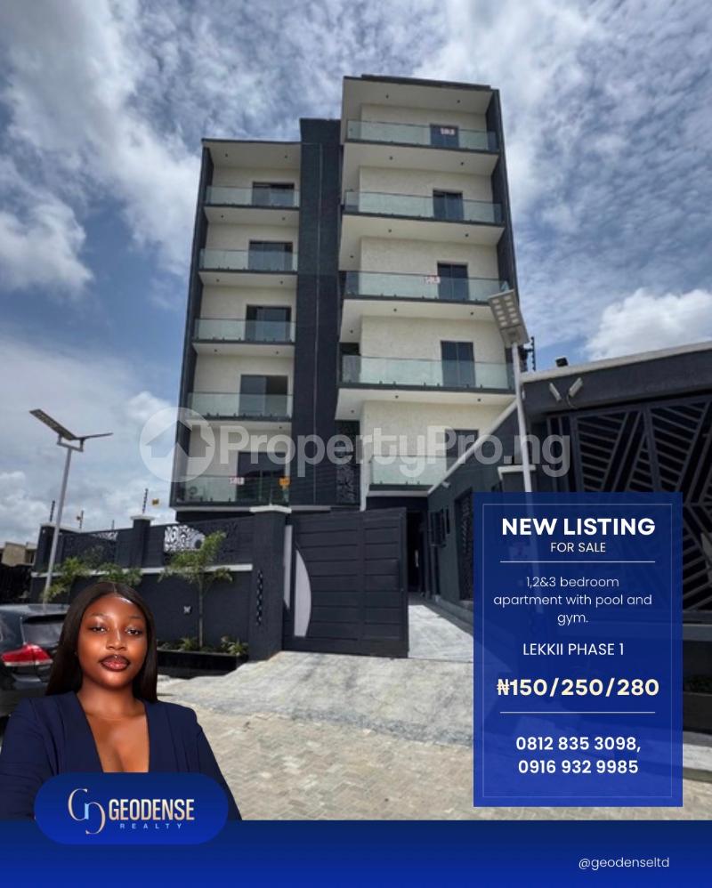 1 bedroom Flat / Apartment for sale Lekki Phase 1 Lekki Lagos