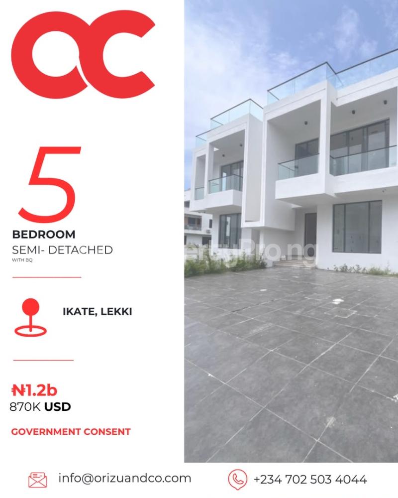 5 bedroom Flat / Apartment for sale Ikate Lekki Lagos
