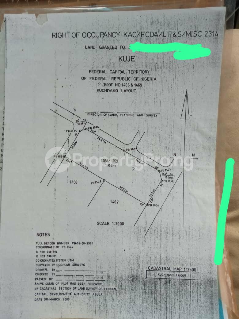 Land for sale Location Kuchiyako, Kuje Abuja Kuje Abuja