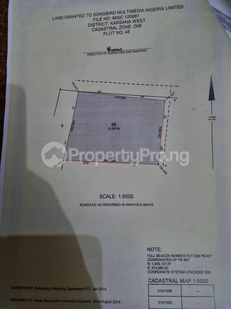 Land for sale Opp Renew Hope Estate Karsana Abuja