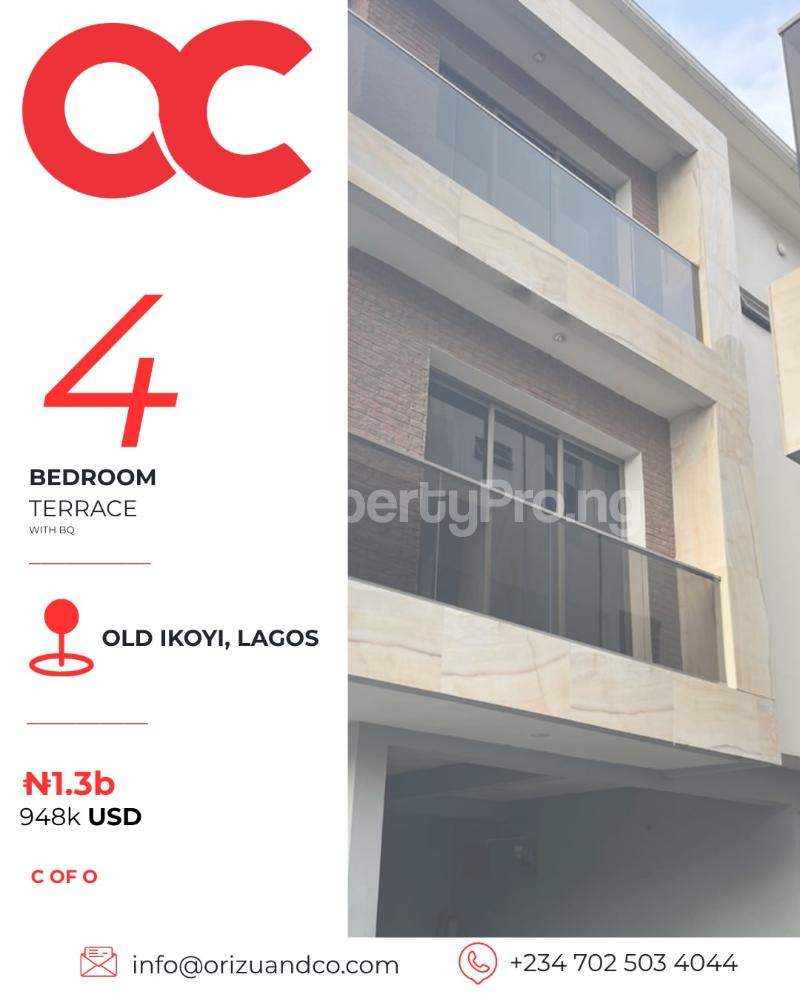 4 bedroom Flat / Apartment for sale Old Ikoyi Ikoyi Lagos