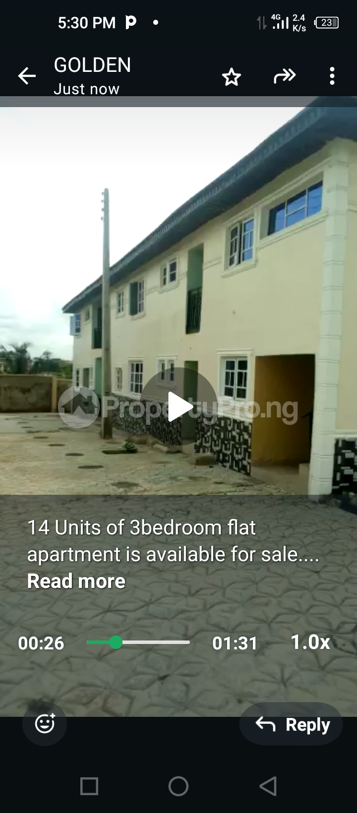 3 bedroom House for sale New Garage Opere Opposite Top One Ibadan Odo Ona kekere Ibadan Oyo