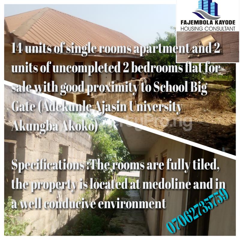 4 bedroom Flat / Apartment for sale Medoline Street, Off Adekunle Ajasin University Main Gate. Akoko Ondo