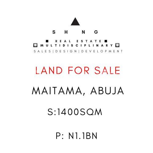 Land for sale Maitama Abuja
