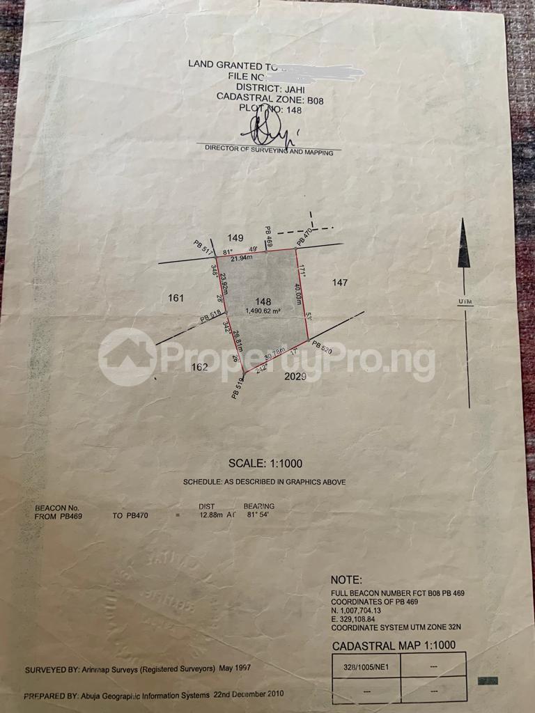 Land for sale Jahi Abuja