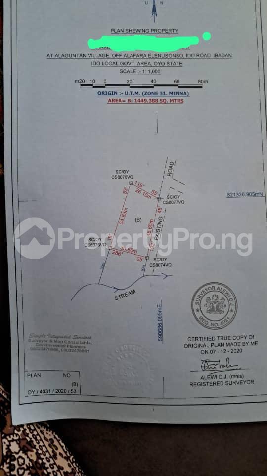 Land for sale Alafaara, Ile Tuntun Idishin Ibadan Oyo - 0