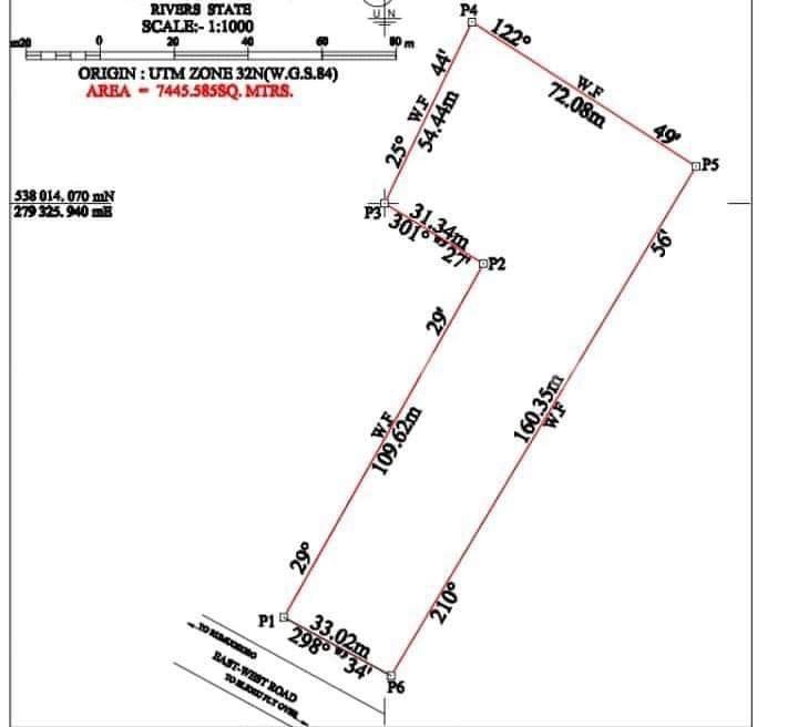 Land for sale Rumuokoro Obio-Akpor Rivers