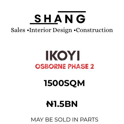 Land for sale Osborne Phase 2 Ikoyi Lagos - 0
