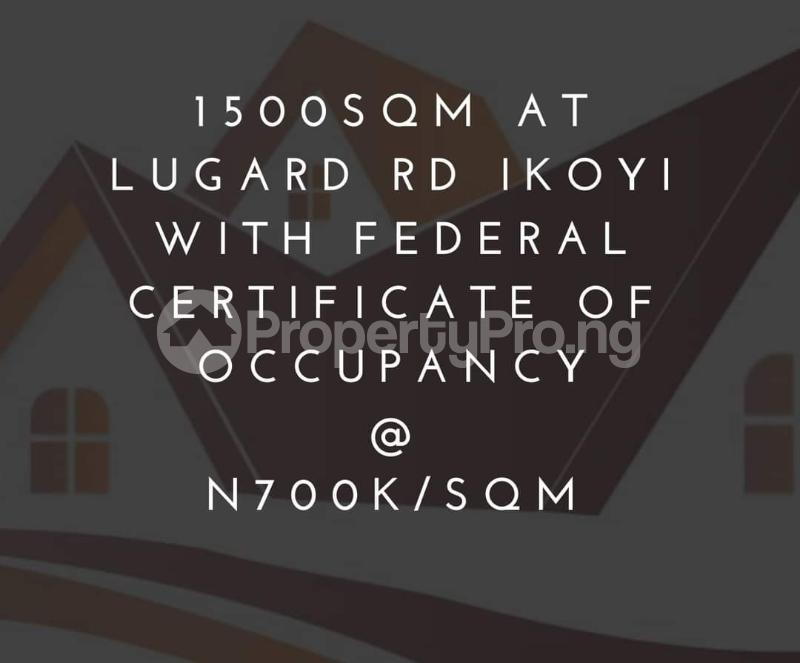 Land for sale Lugard Street Old Ikoyi Ikoyi Lagos