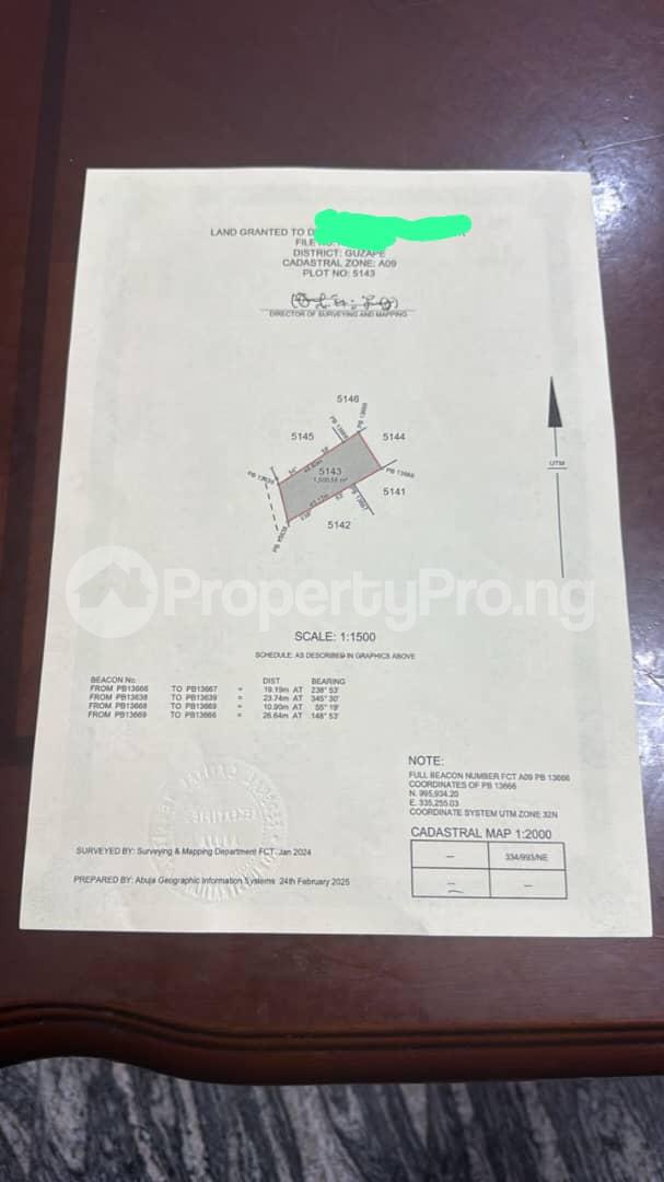 Land for sale Guzape Main Back Of H Medix Guzape Abuja