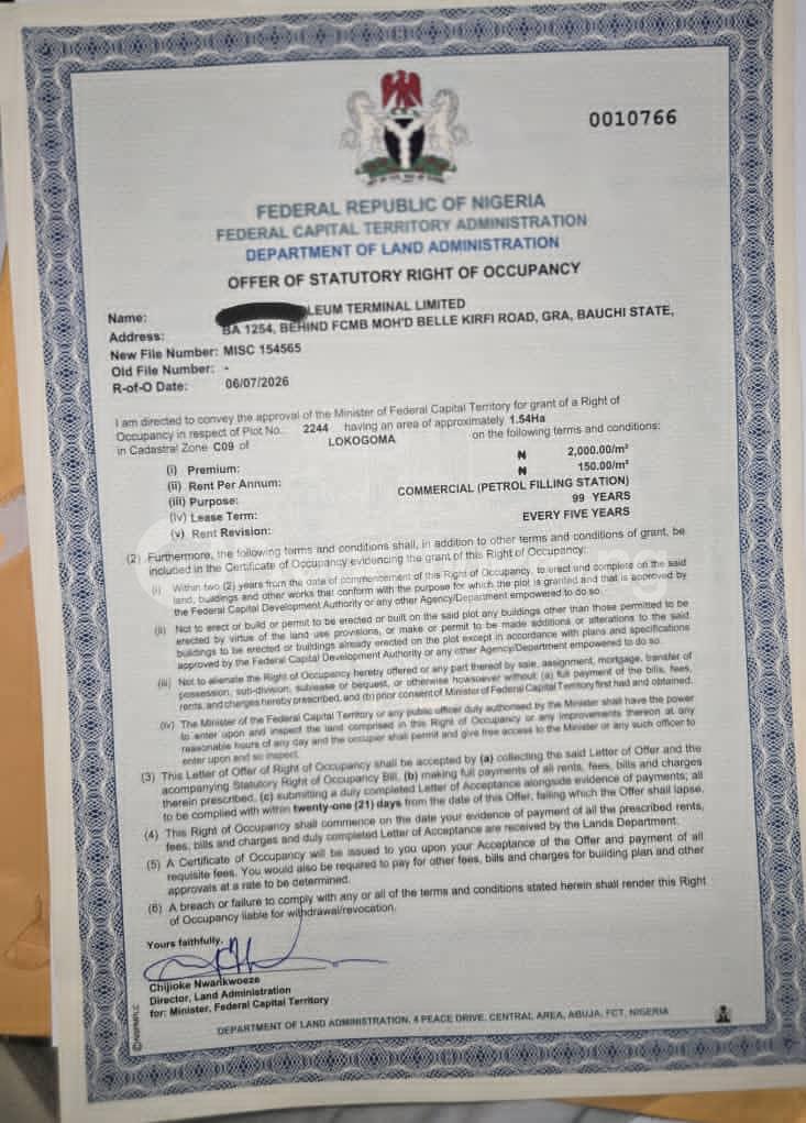 Land for sale Along Lokogoma Express Lokogoma Abuja