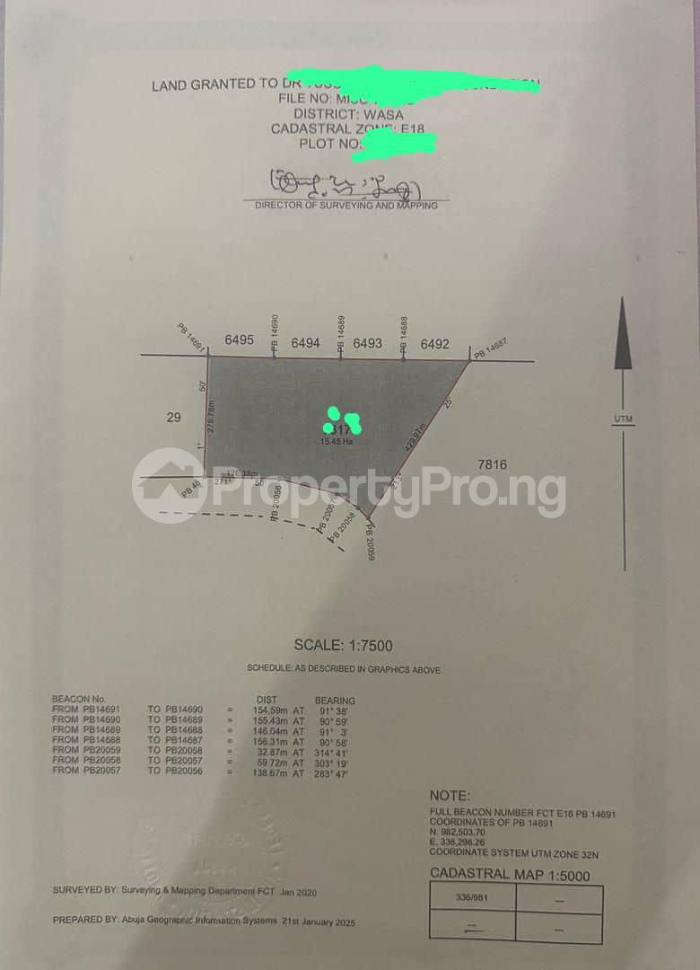 Land for sale Wasa Abuja Phase 2 Abuja
