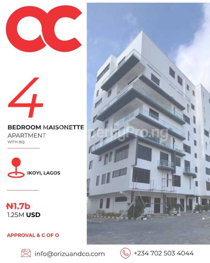 4 bedroom Flat / Apartment for sale Ikoyi Lagos