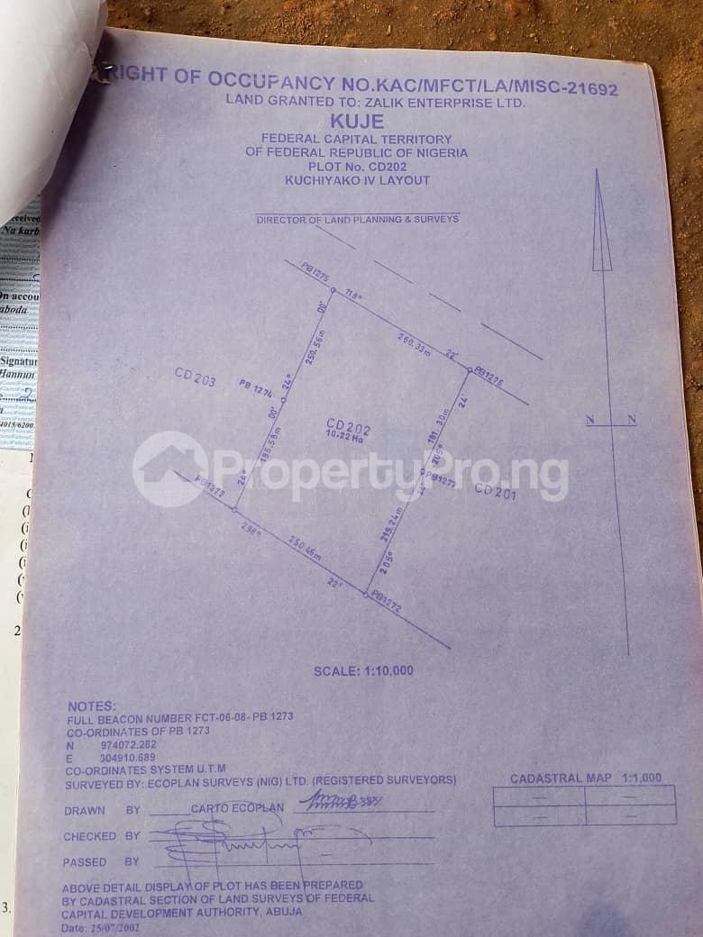 Land for sale Kuchiako Kuje Abuja
