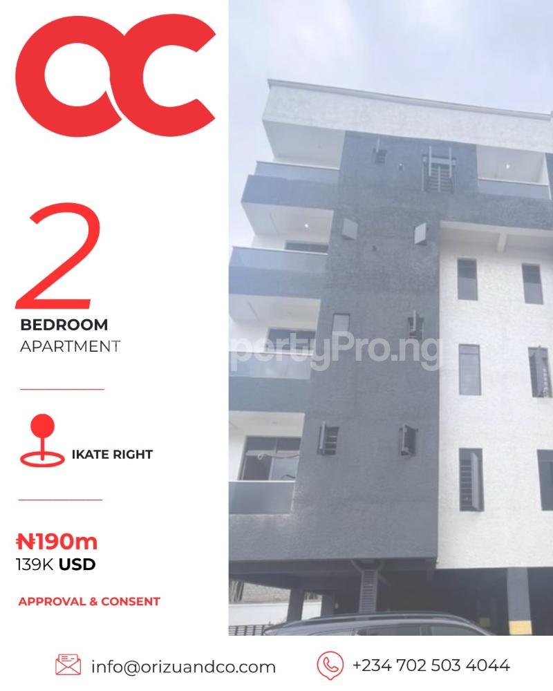 2 bedroom Flat / Apartment for sale Lekki Lagos