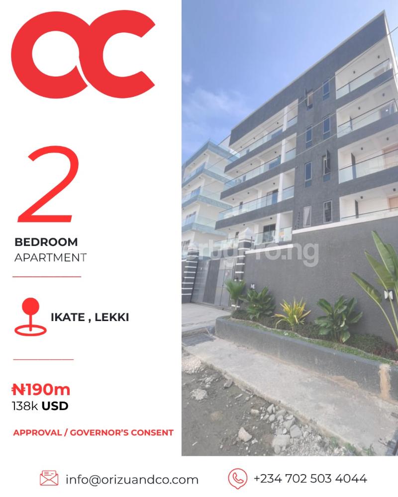 2 bedroom Flat / Apartment for sale Ikate Lekki Lagos