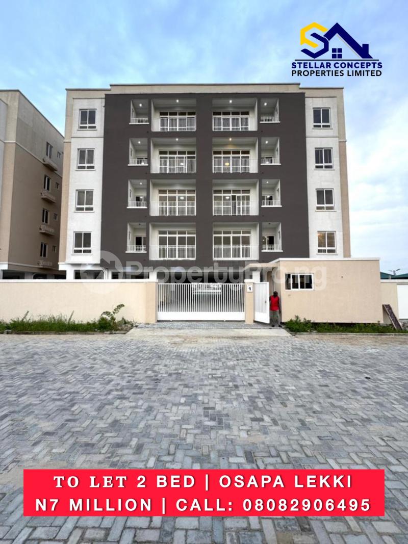 2 bedroom House for rent Agungi Osapa london Lekki Lagos