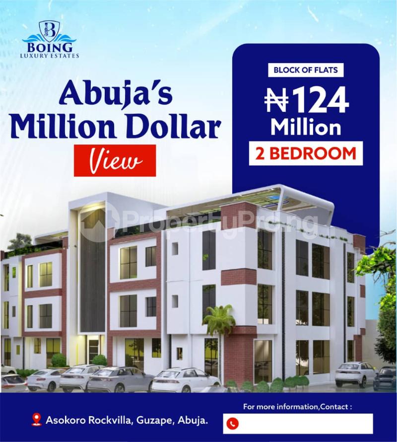 2 bedroom Flat / Apartment for sale Asokoro Rockvilla, Guzape Abuja