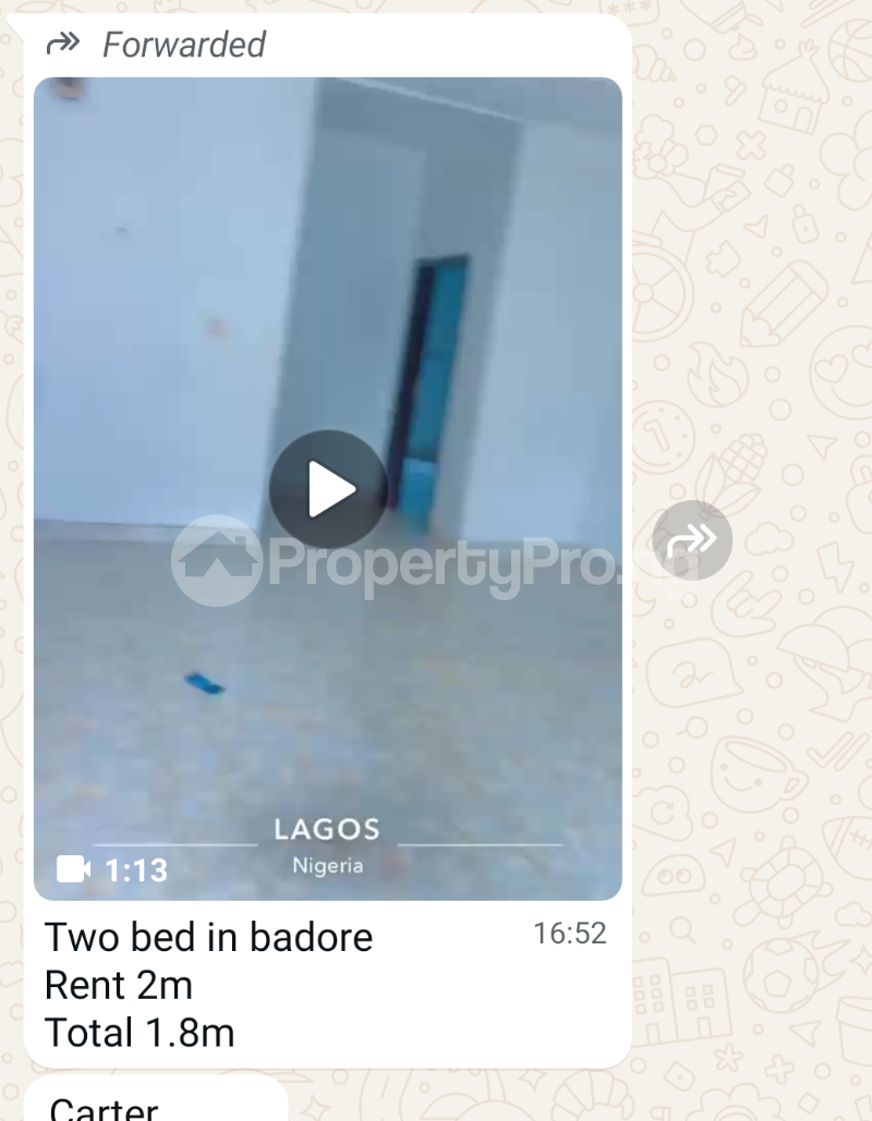2 bedroom Flat / Apartment for rent Badore Badore Ajah Lagos