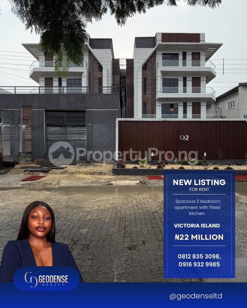 2 bedroom Flat / Apartment for rent ONIRU Victoria Island Lagos