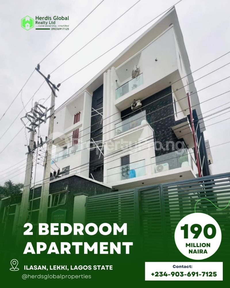 2 bedroom Flat / Apartment for sale After Chisco Area, Ikate Lekki Lagos