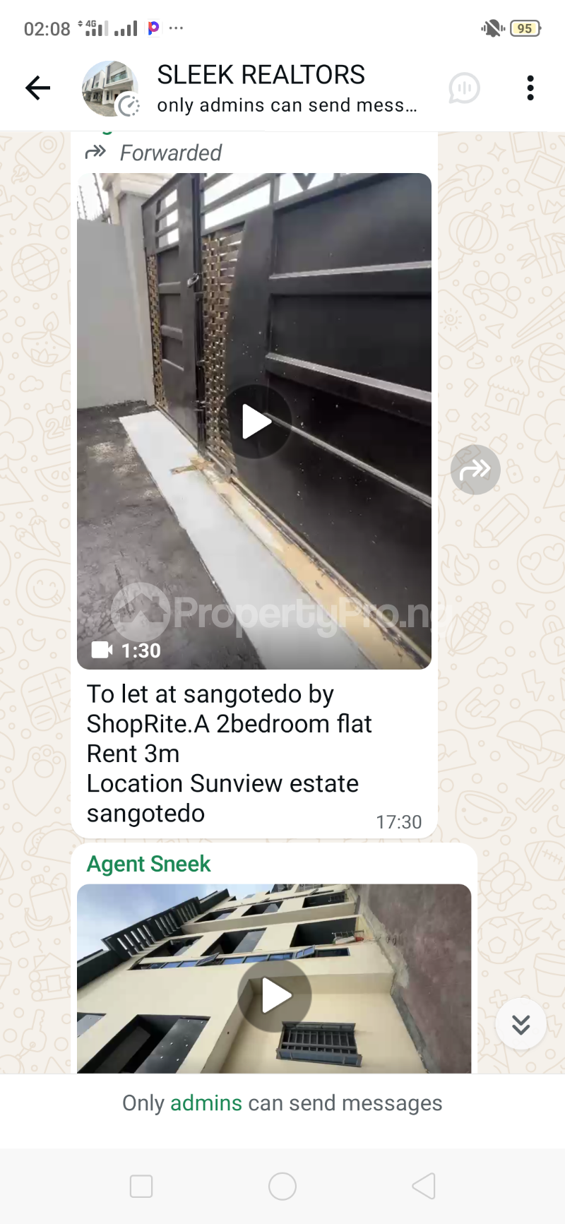 2 bedroom Flat / Apartment for rent Sunview Estate Sangotedo Ajah Lagos