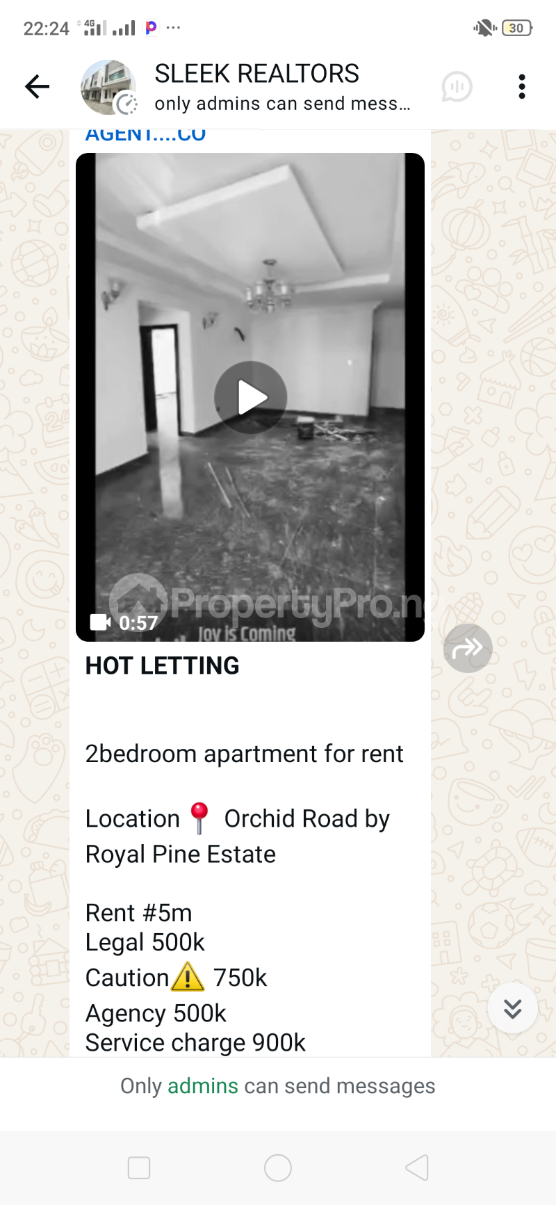 2 bedroom Flat / Apartment for rent Royal Pine Estate Orchid Lekki Lagos