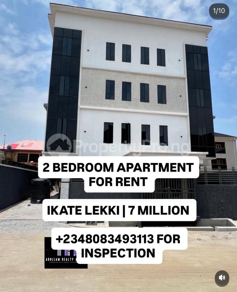 2 bedroom Flat / Apartment for rent Ikate Lekki Lagos
